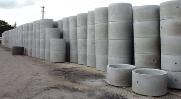 Железобетонные кольца и колодцы: внешний вид